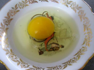 Flan aux pêches et aux raisins secs - 3.2