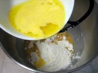 Flan aux pêches et aux raisins secs - 5.1