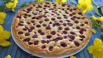 Image : recette Tarte aux framboises et noisettes
