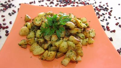 Recettes rapides : Assiette de pommes de terre sautées