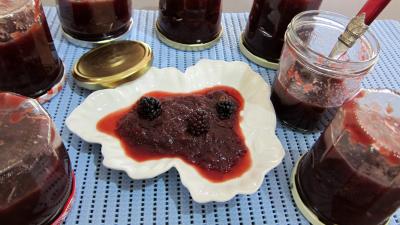 Pour débutants : Bocaux de chutney de mûres aux pommes