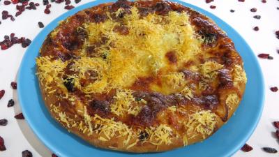 Photo : Pizza hawaïenne
