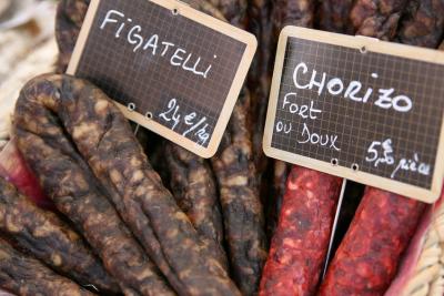 Photo : Figatelli et chorizo