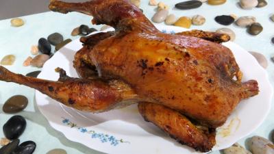 Pour débutants : Assiette de pintade aux épices rôtie au four
