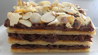 Dessert au chocolat : Mille-feuilles au chocolat