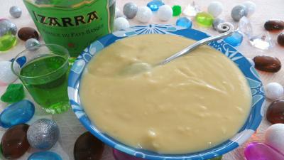 Recettes rapides : Ramequin de crème pâtissière à l'Izarra