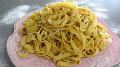 Pains & pâtes : Assiette de tagliatelle fraîches