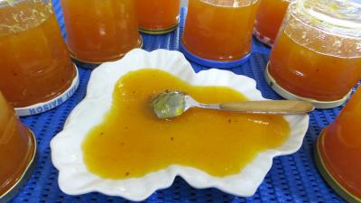 Les grands classiques : Coupelle et pots de confiture d'oranges et citrons