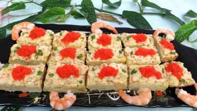 Pour débutants : Assiette de canapés ou smorrebrod danois