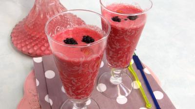 Pour débutants : Verres de smoothie aux fruits rouges