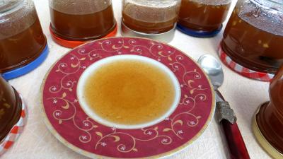 Recettes sans oeufs : Coupelle et pot de gelée de nashis