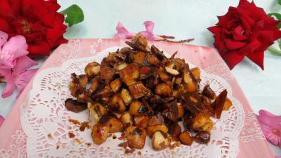 Recettes sans gluten : Coupelle de pralines aux noix du Brésil