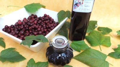 Les grands classiques : Bouteille de crème de cassis