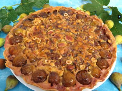 Desserts : Tarte aux figues et mendiants