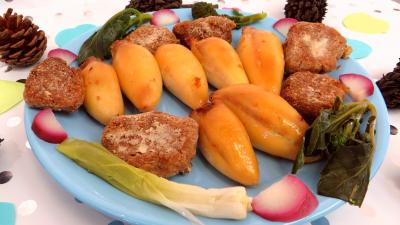 Les grands classiques : Assiette de calamars farcis