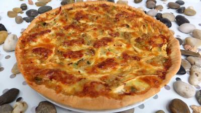 Les grands classiques : Pizza au chapon et poireaux