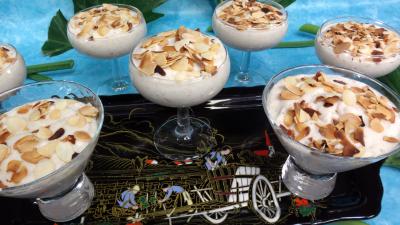 Desserts : Coupe de mousse de bananes façon chinoise