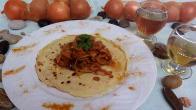 Cuisson à la poêle : Crêpes et ses fenouils à l'Orientale