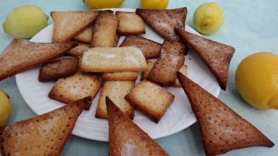 petit déjeuner : Sablés auu citron