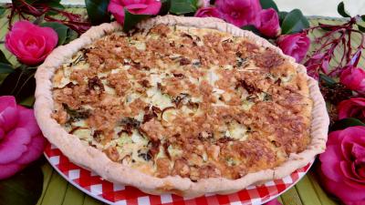 Cuisson au four : Clafoutis au chou et aux brocolis