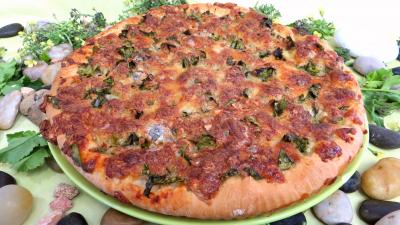 Les grands classiques : Pizza aux broutes