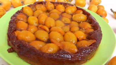 Desserts : Tatin aux nèfles du Japon