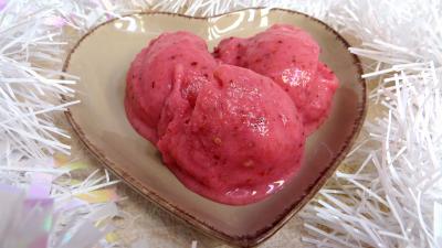 Pour débutants : Sorbet au cassis