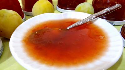 Confitures : Confiture de prunes au tilleul