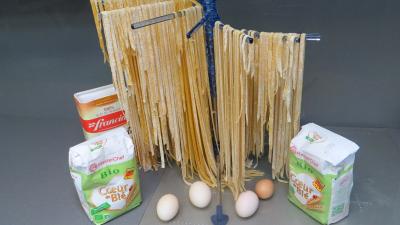 Pâtes alimentaires : Séchage des tagliatelles fraîches
