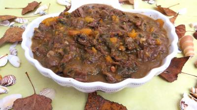 Viandes : Plat de daube de boeuf façon provençale