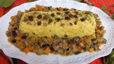 Légumes : Plat de polenta aux légumes