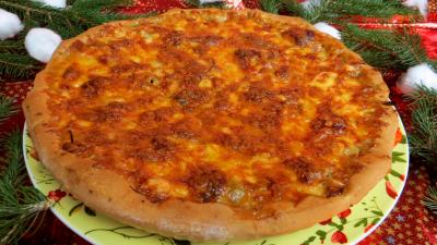 robot ménager : Pizza à l'agneau