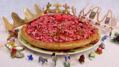 Desserts : Galette des rois aux pralines