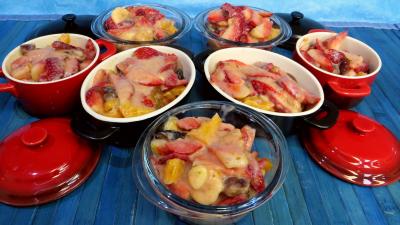 Image : recette Salade de fraises et de fruits secs
