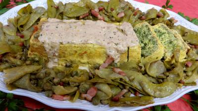 Image : recette Mousseline de flétan aux haricots plats