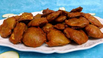 beignets salés : Beignets de courgettes