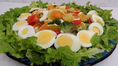 Pour débutants : Plat de salade batavia