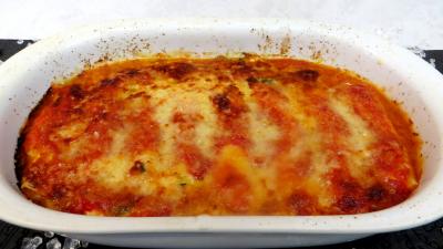 Fromages : Gratin de cannellonis à la brousse
