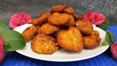 Entrées & salades : Beignets au fromage au Comté