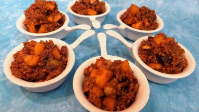 Desserts : Coupelles de couscous façon orientale