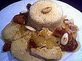 dinde aux amandes