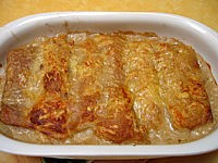 Image : recette Crêpes aux champignons et au saumon fumé