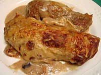 Recette Crêpes aux champignons et au saumon fumé