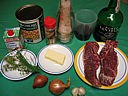 Ingrédients pour la recette : Contrefilet purée de pois chiche