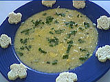 Recette Assiette de consommé à l'ail