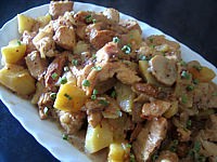 Image : recette Dinde au cidre parfumée aux cèpes