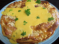 Image : recette Gâteau de crêpes au sarrasin et aux fromages