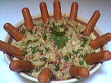 Haricots blancs aux saucisses