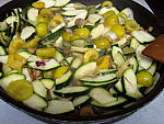 Courgettes aux champignons en quiche - 12.1