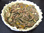 Courgettes aux champignons en quiche - 18.1